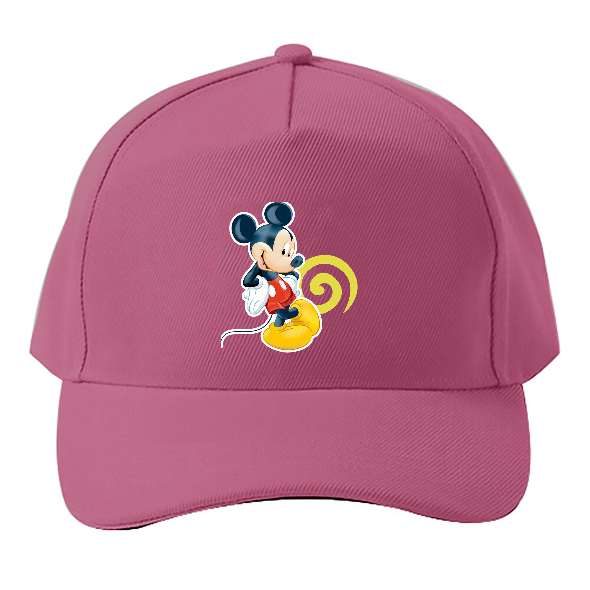 （画像用） ミッキーマウス Mickey Mouse ベースボールキャップ 綿100％ 男女兼用 帽子 スポーツ
